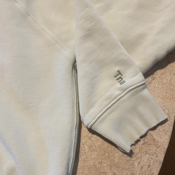 TNA by Aritzia Size 2/Medium Soft Green Mega Sweatshirt - Picture 5 of 13